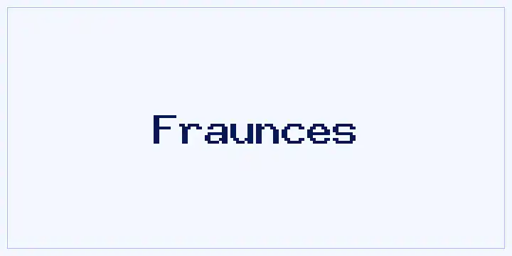 Fraunces font mockup
