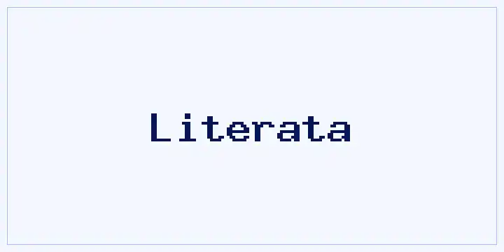 Literata font mockup