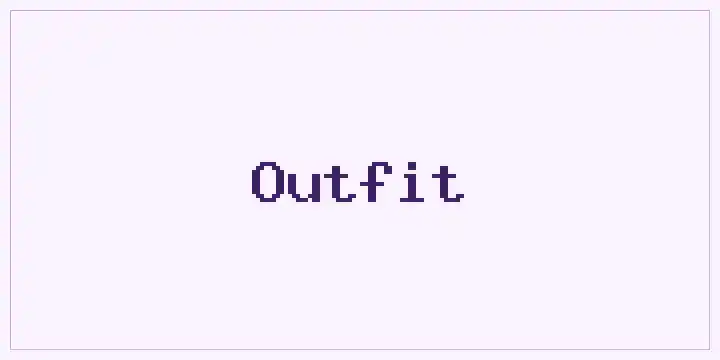 Outfit font mockup