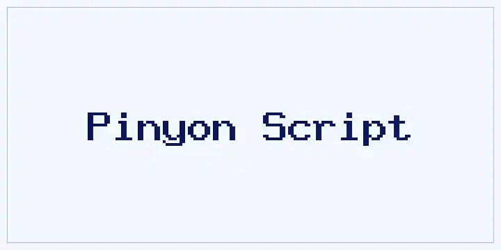 Pinyon Script font mockup